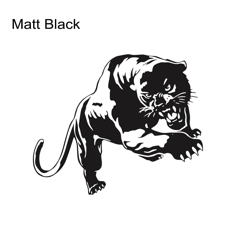 Graphics Wild Panther Hunting Car Stickers Decor Waterproof Motorcycle Decals Suitable for Cars SUVs Vans RVs