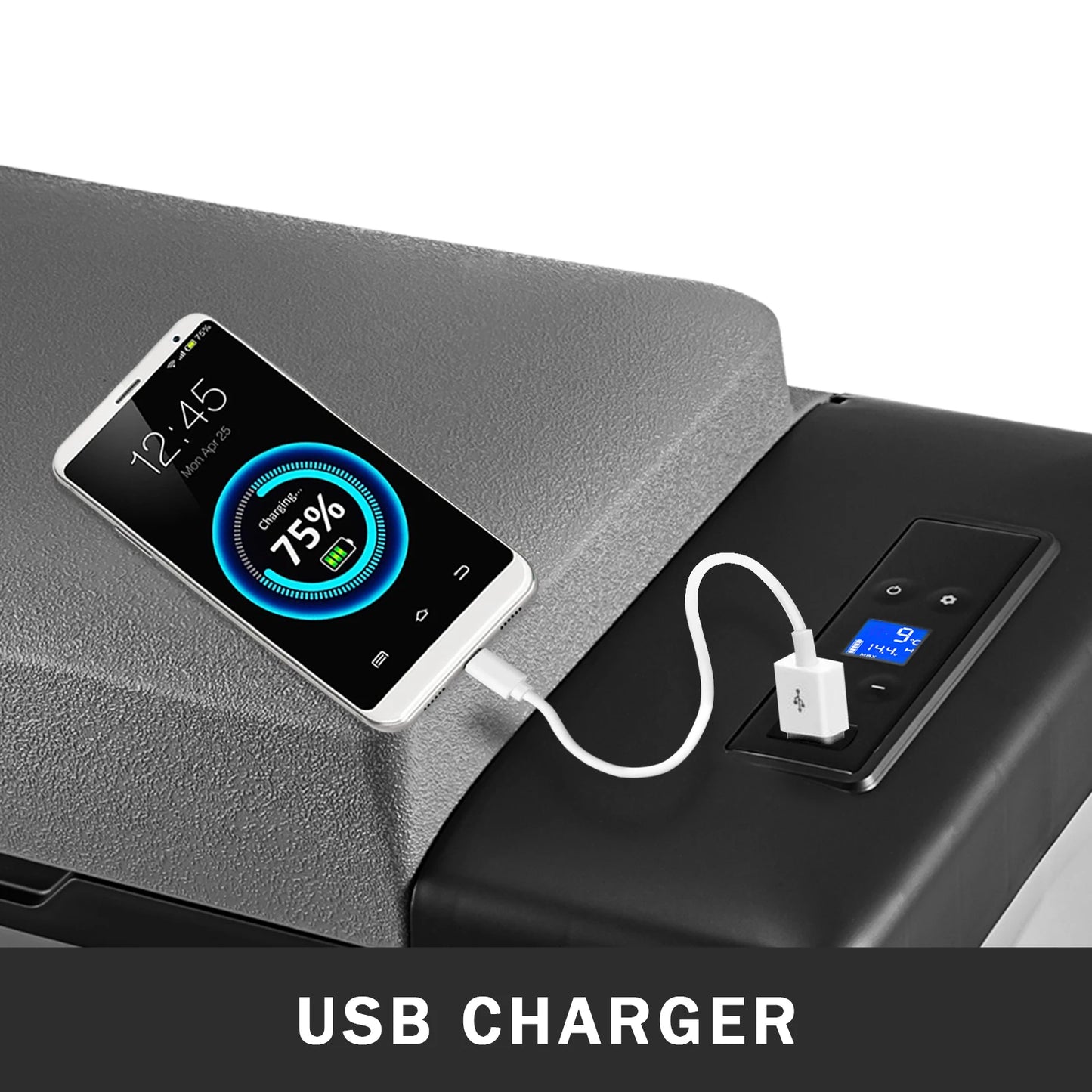 Portable Electric Car Refrigerator for Travel and Outdoor Adventures