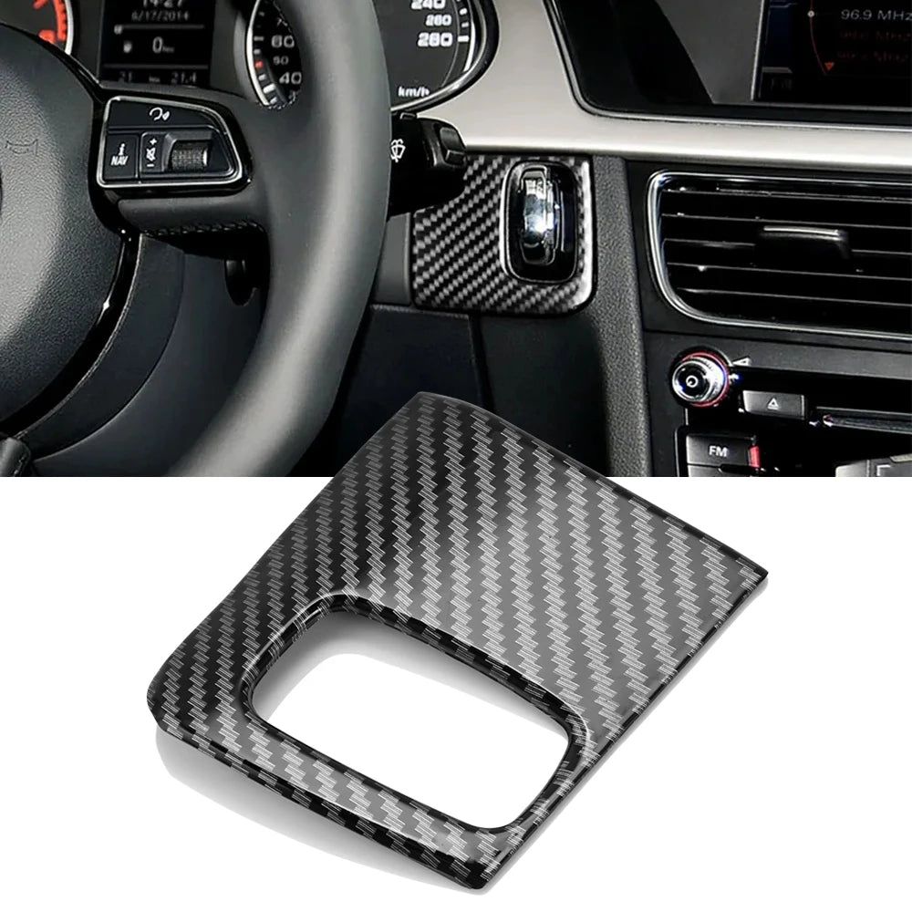 Choice Carbon Fiber Interior Trim For Audi A4 A5 Keyhole