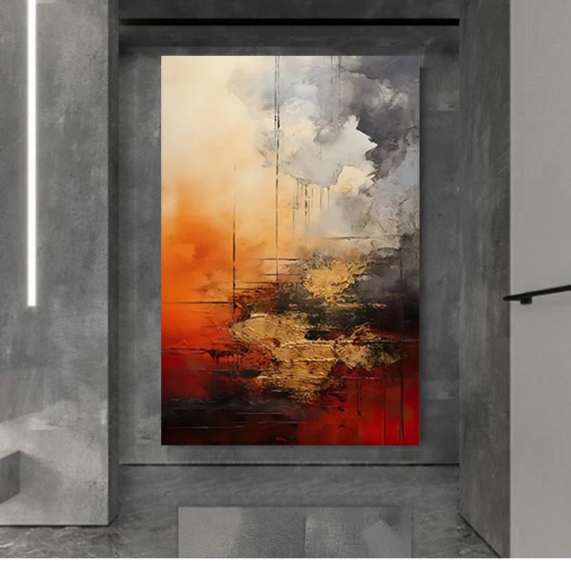 Homarlt Abstract Oil Painting On Canvas Modern Wall Art