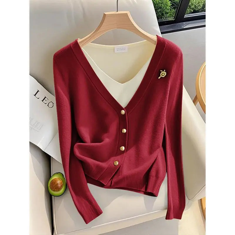 Women Thin Cardigan Sweater Lightweight Knit Outerwear Jacket