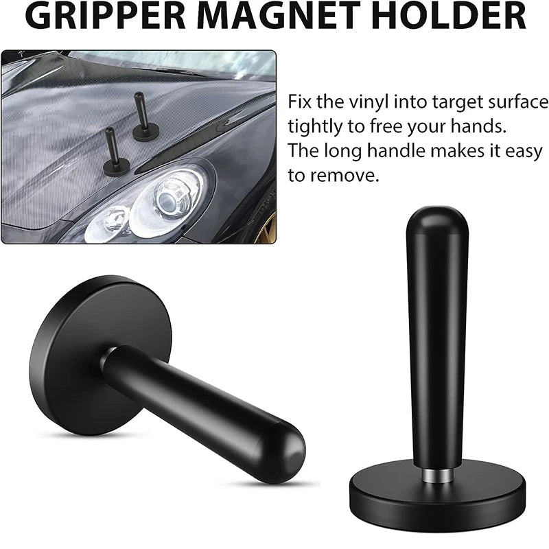 Car Vinyl Wrap Tools Automotive Film Application Kit Felt Squeegee Scraper Vinyl Knife Magnetic Holder