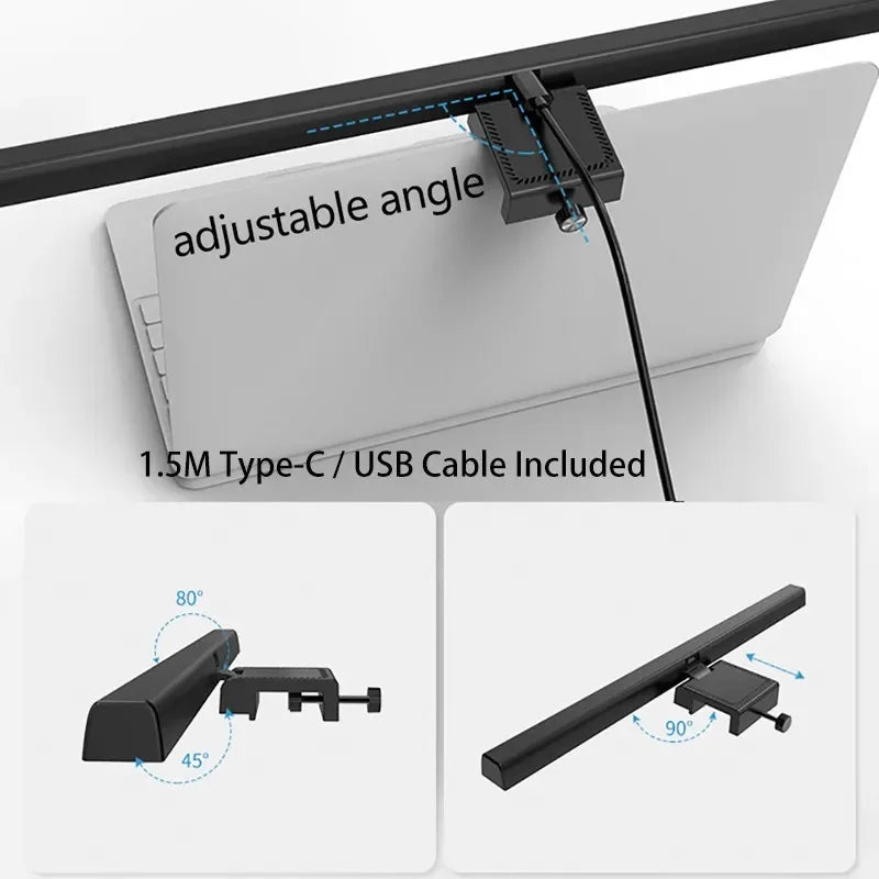 Dimmable LED Desk Lamp Monitor Light Bar for Reading