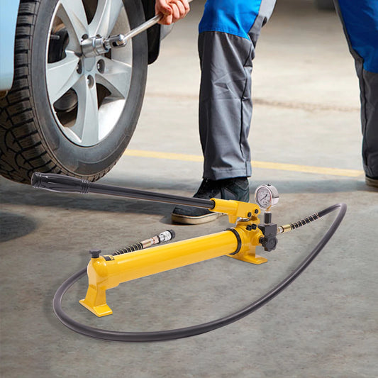 CP-700 Manual Hydraulic Pump with Pressure Gauge for Easy Use