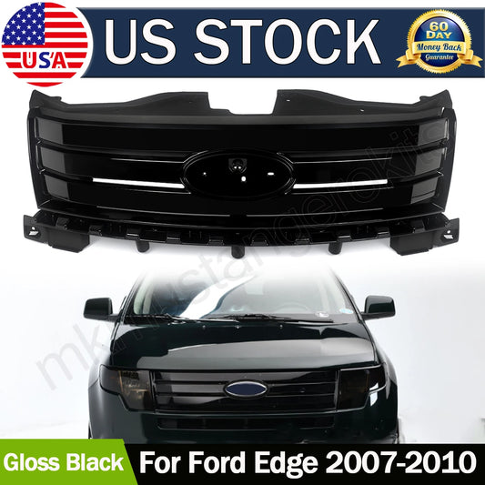 Ford Edge Gloss Black Grille Assembly Car Accessory Upgrade