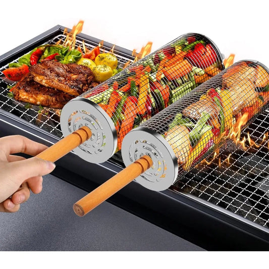 Nesting Grill Baskets For Perfect Barbecue Cooking Every Time