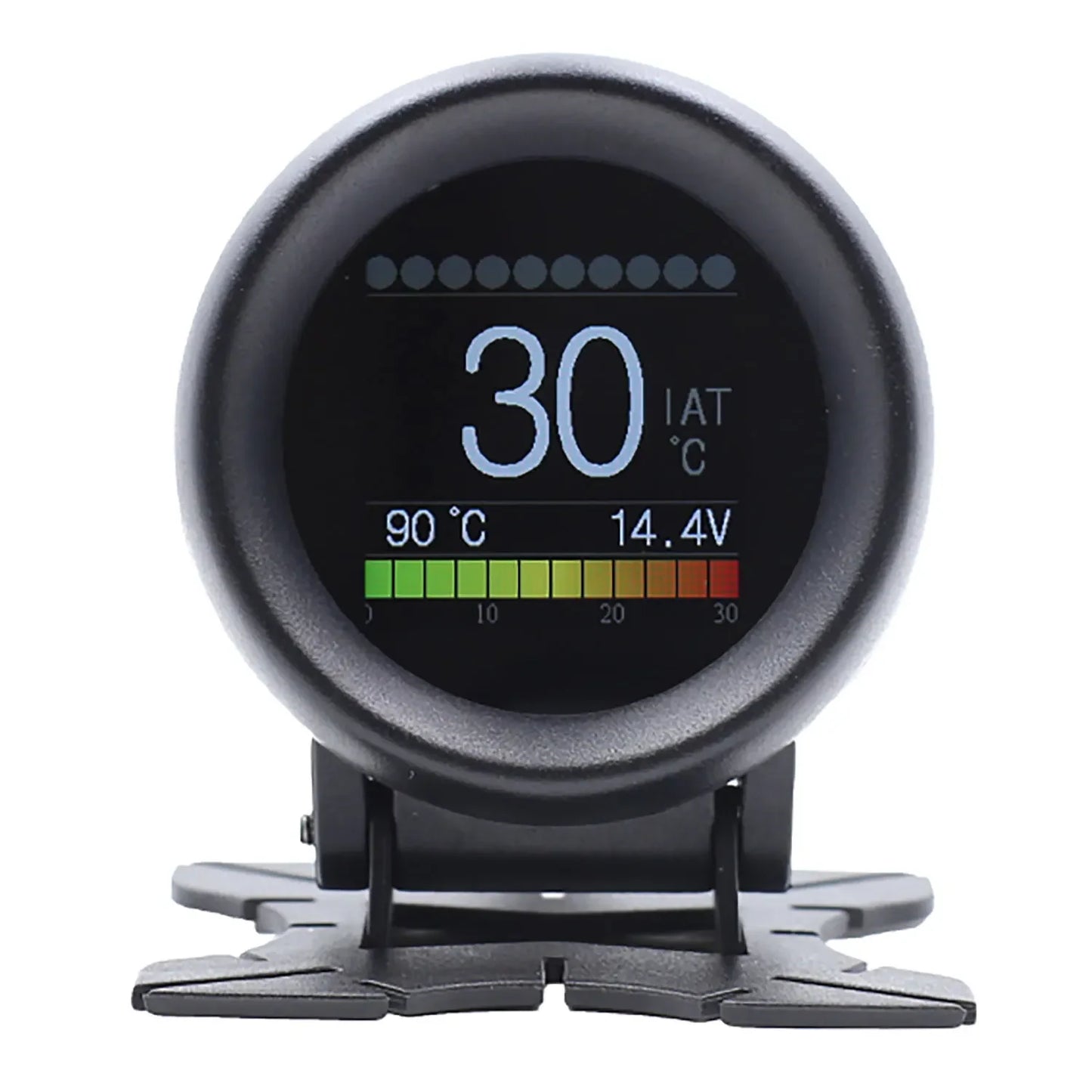 A205 Automobile Onboard Computer Digital Display Speed Mileage Fuel Consumption Temperature Gauge OBD2 Scanner