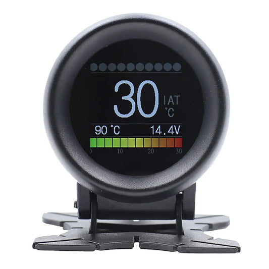 A205 Automobile Onboard Computer Digital Display Speed Mileage Fuel Consumption Temperature Gauge OBD2 Scanner