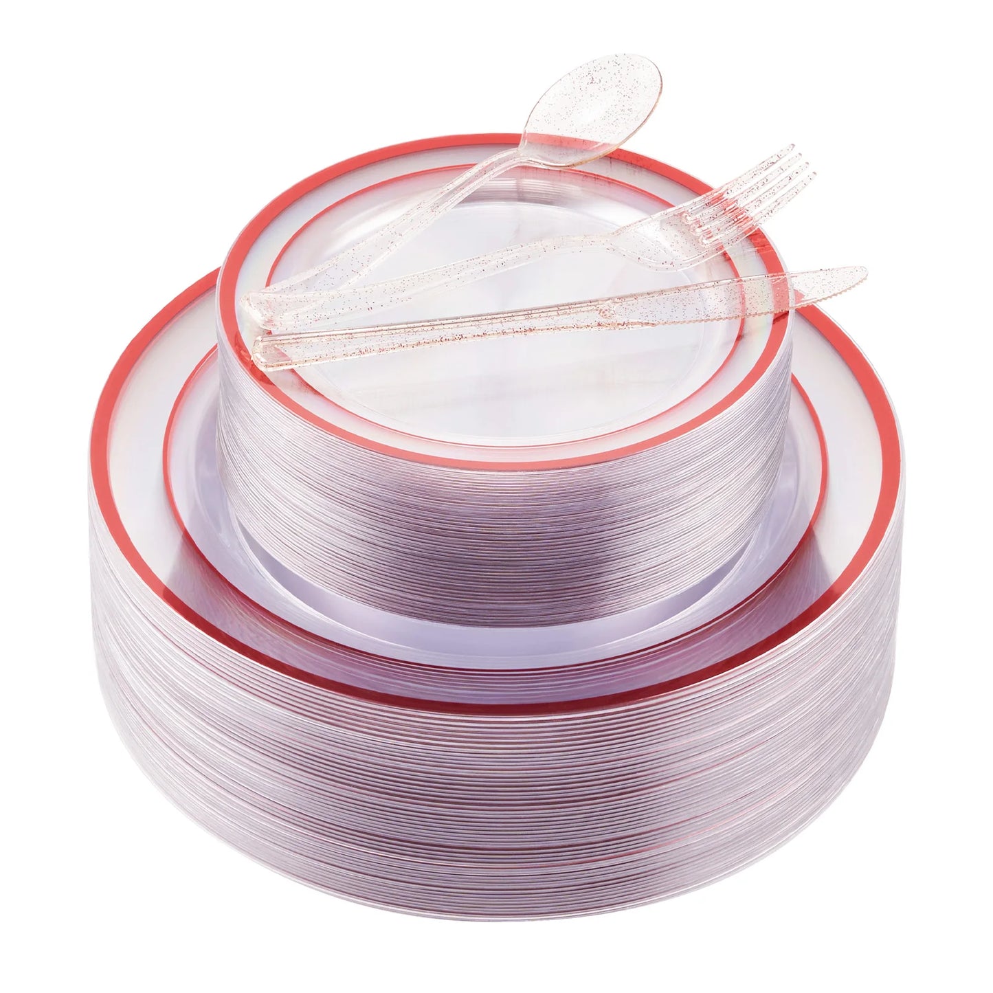 Disposable Tableware Set for Memorable Parties and Gatherings