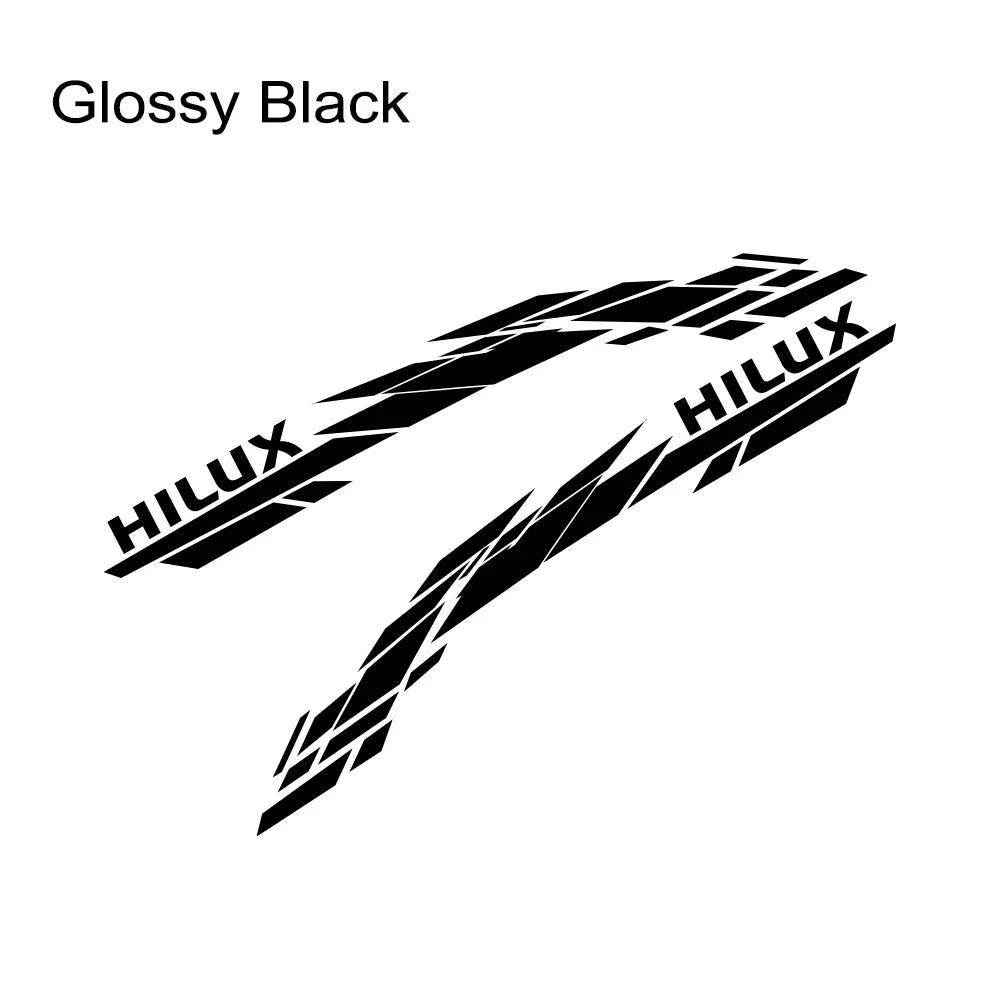 Car Stickers For Toyota Hilux Vigo Revo Rocco Truck Trunk Side Graphics Splash Pickup Sticker Vinyl Decor Auto Accessories