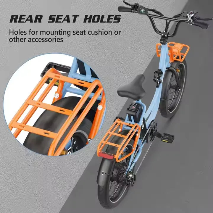 Var Electric City Bicycle Hidoes C6E 36V 13Ah Battery