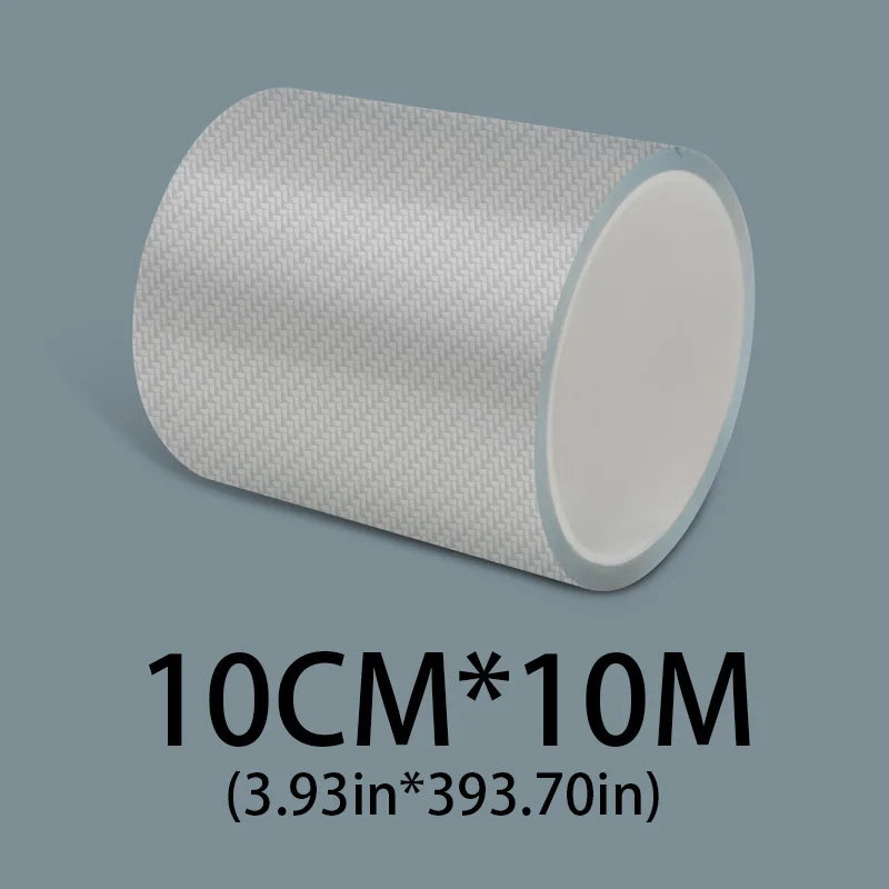 Transparent Carbon Fiber Car Trim Bumper Door Sill Film Anti Scratch Guard Sticker Strip Invisible Body Film