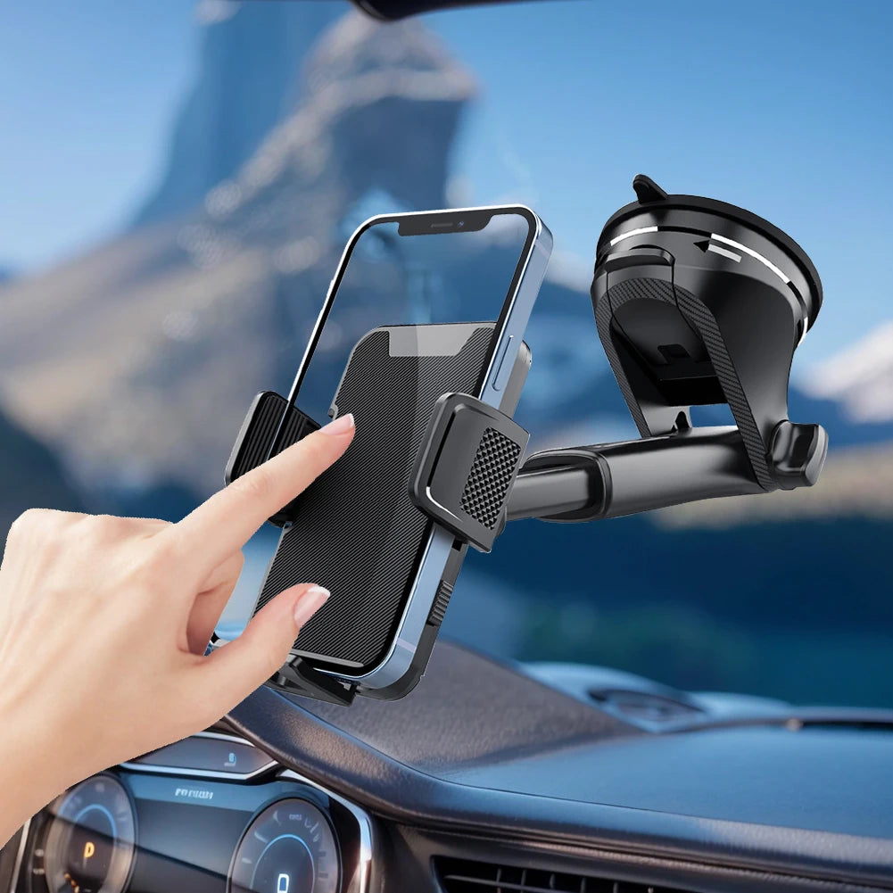 VKTECH Gravity Sucker Car Phone Holder 360 Degree Rotation Dashboard