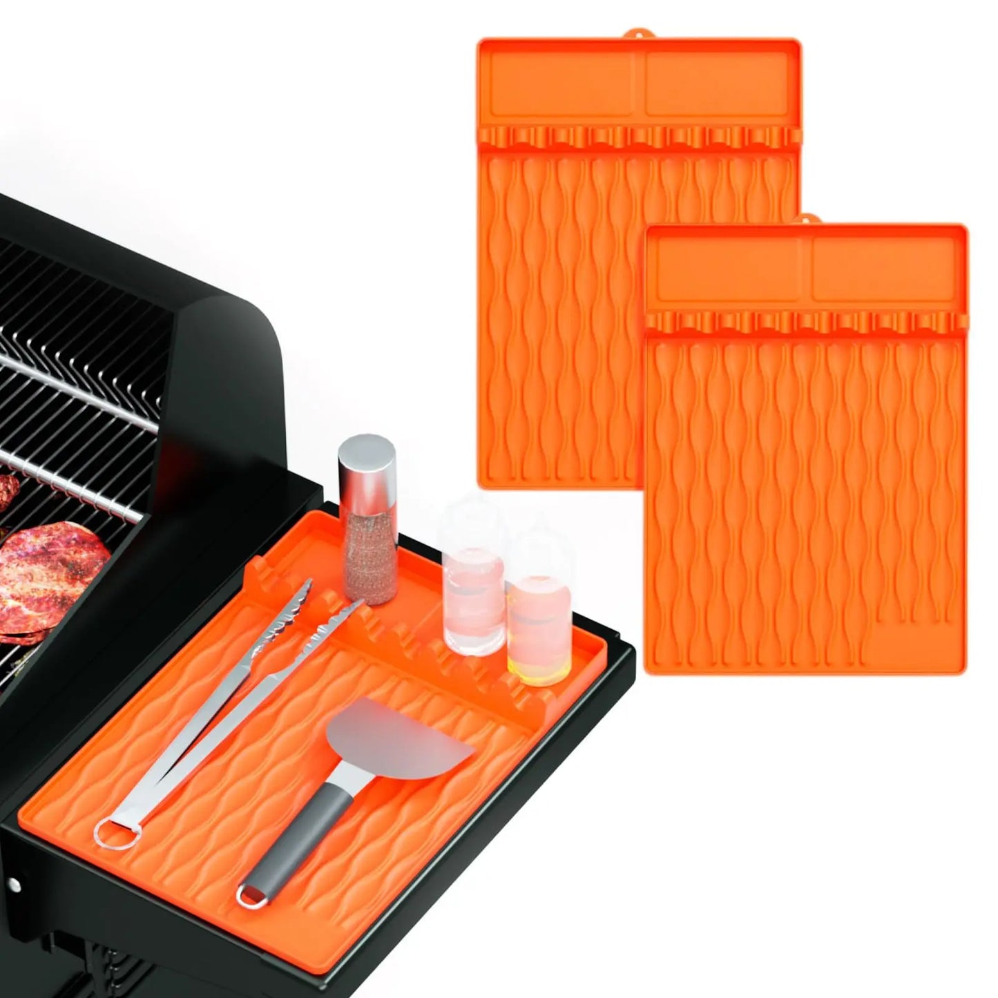 Silicone Griddle Tools Mat for Food Grade BBQ Accessories