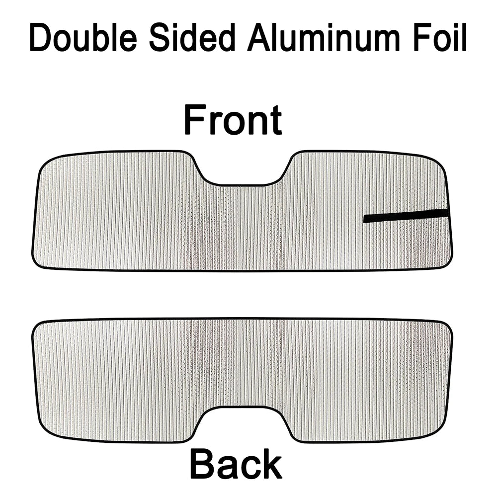 Car Sunshade Visor Insulation Pad for Jeep Wrangler Gladiator