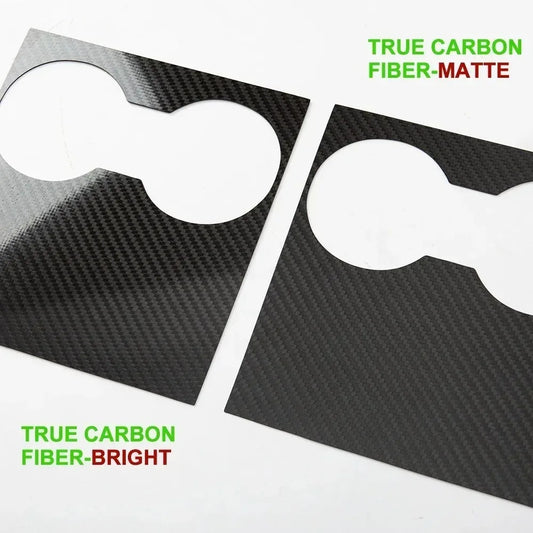 Carbon Fiber Center Console Cover For Tesla Model 3 Y