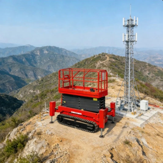 YG Low Noise Indoor Scissor Lift Table For Electronics Assembly