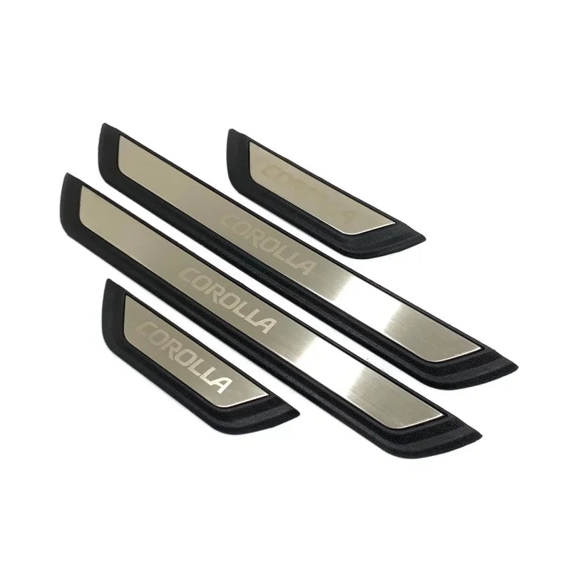 Toyota CHR Corolla Door Sill Anti-Kick Decoration Stickers