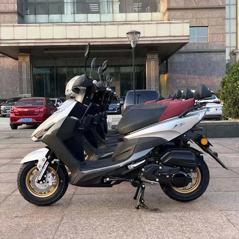 Gas Powered Scooter 4 Stroke EFI ABS CBS Racing Performance