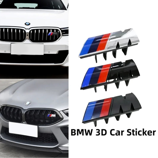 BMW ABS Sport M 3D Badge Logo Sticker For X Series Cars