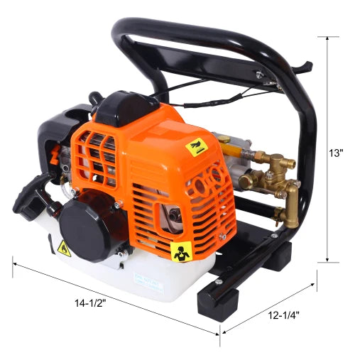 Backpack Sprayer 4 Gallon Battery Powered Garden Sprayer VaxMay Electric Sprayer Compatible with Makita 18V Battery