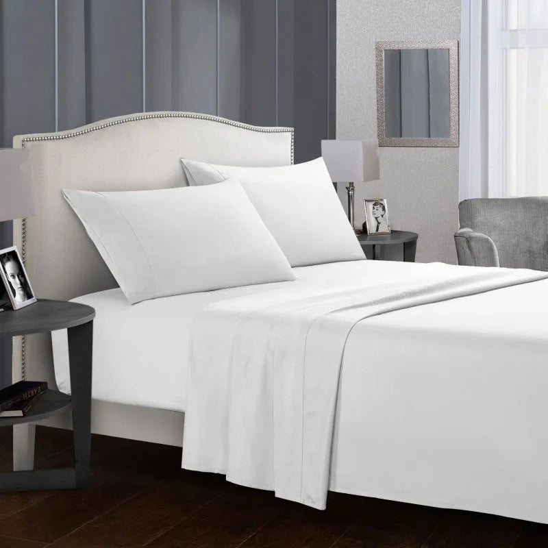 Solid Bed Linen Set for Comfortable Sleep Experience