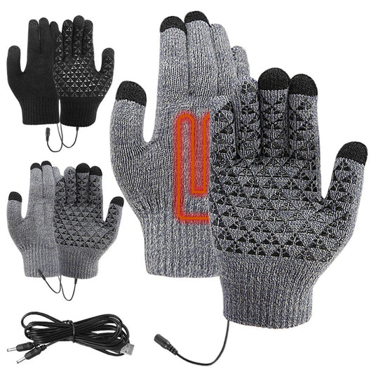 Winter Electric Heated Touchscreen Outdoor Gloves by Shunmaii