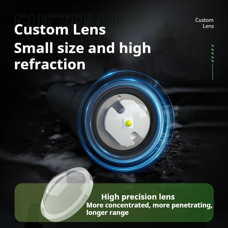 Philips LED Rechargeable Flashlight for Outdoor Adventures and Safety