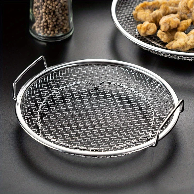 Stainless Steel Oil Filter Tray For Frying And Grilling