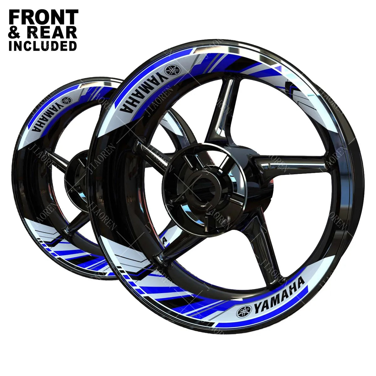 Yamaha Wheel Logo Sticker Rim Decal Vinyl Set Kit Pro