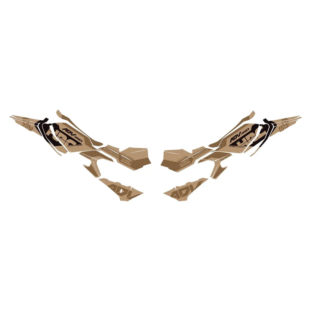 ADV 350 Fairing Protection Graphic Kit Decal Sticker Set