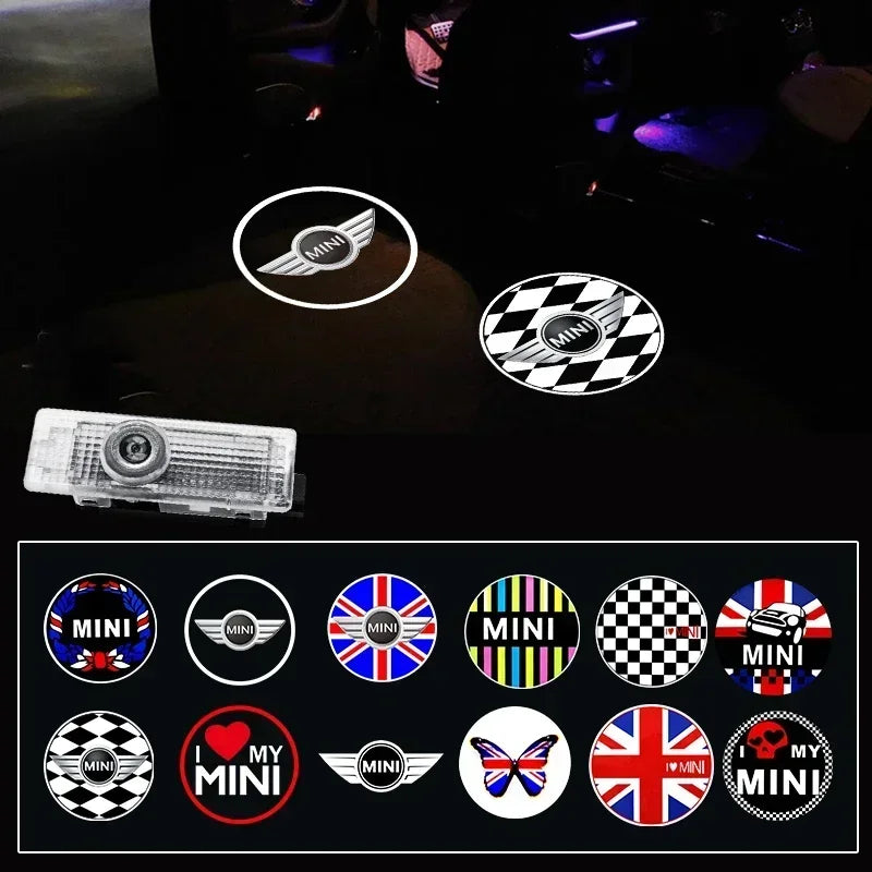 BMW Car LED Door Light Logo Projector For Mini Cooper