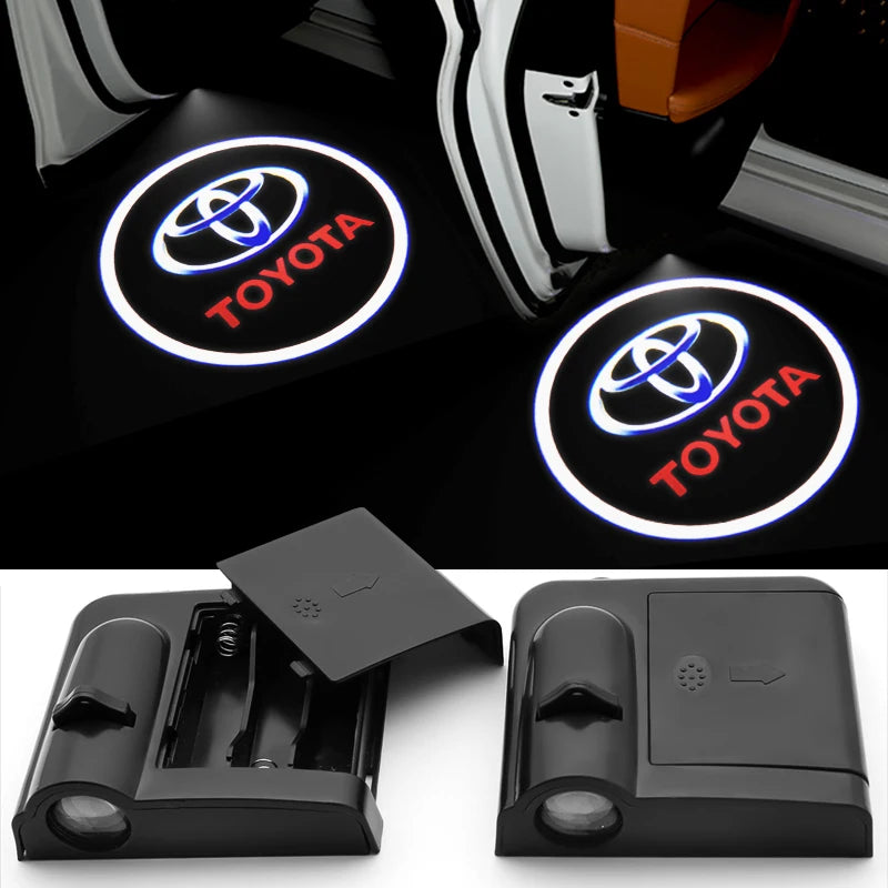 Toyota LED Car Door Welcome Light Laser Projector Logo