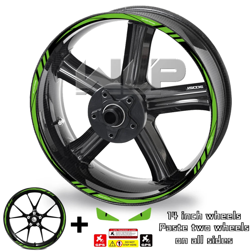 Choice Reflective Motorcycle Wheel Tape Stickers For Ducati