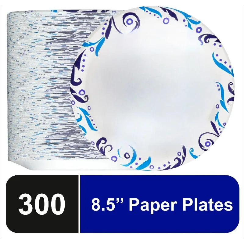 Everyday Disposable Paper Plates for Parties and Events