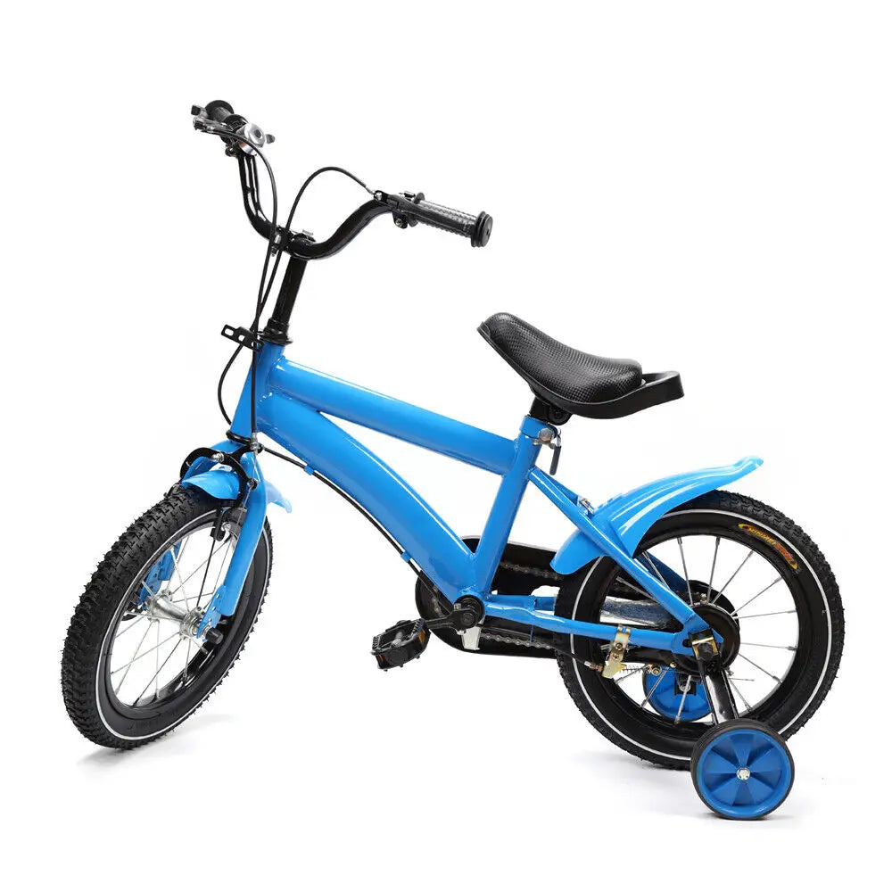 Children's Bicycle with Safety Training Wheels for Boys and Girls