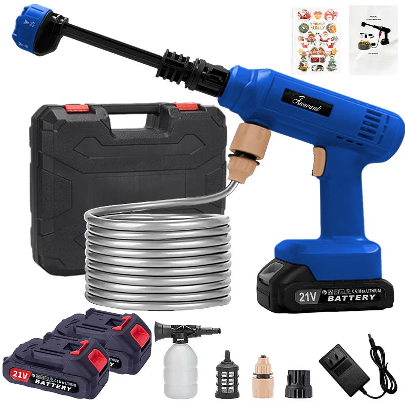Power Blaster Plus Cordless Pressure Washer For Car Cleaning