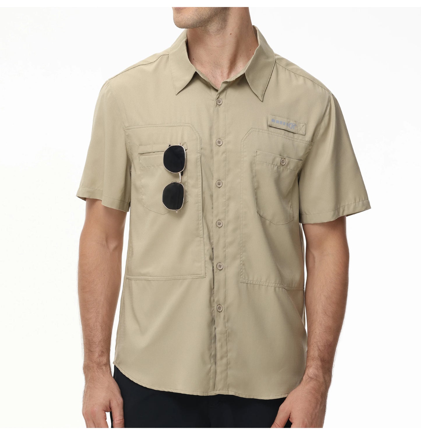 Men's Breathable Fishing Shirt by NoEnName