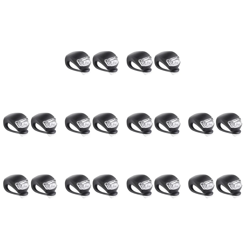 Bicycle LED Silicone Light Set with Waterproof Features