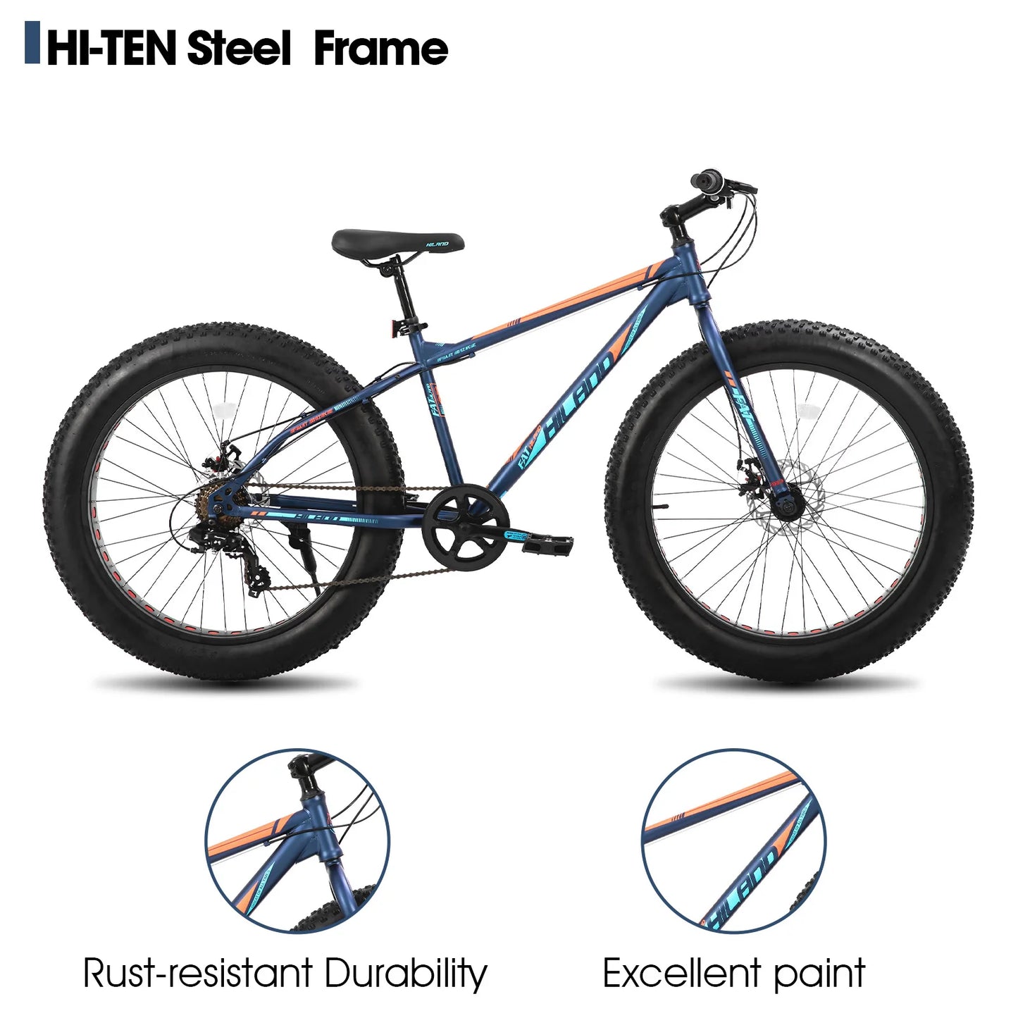 Hiland Kids Fat Tire Mountain Bike for Adventure and Fun