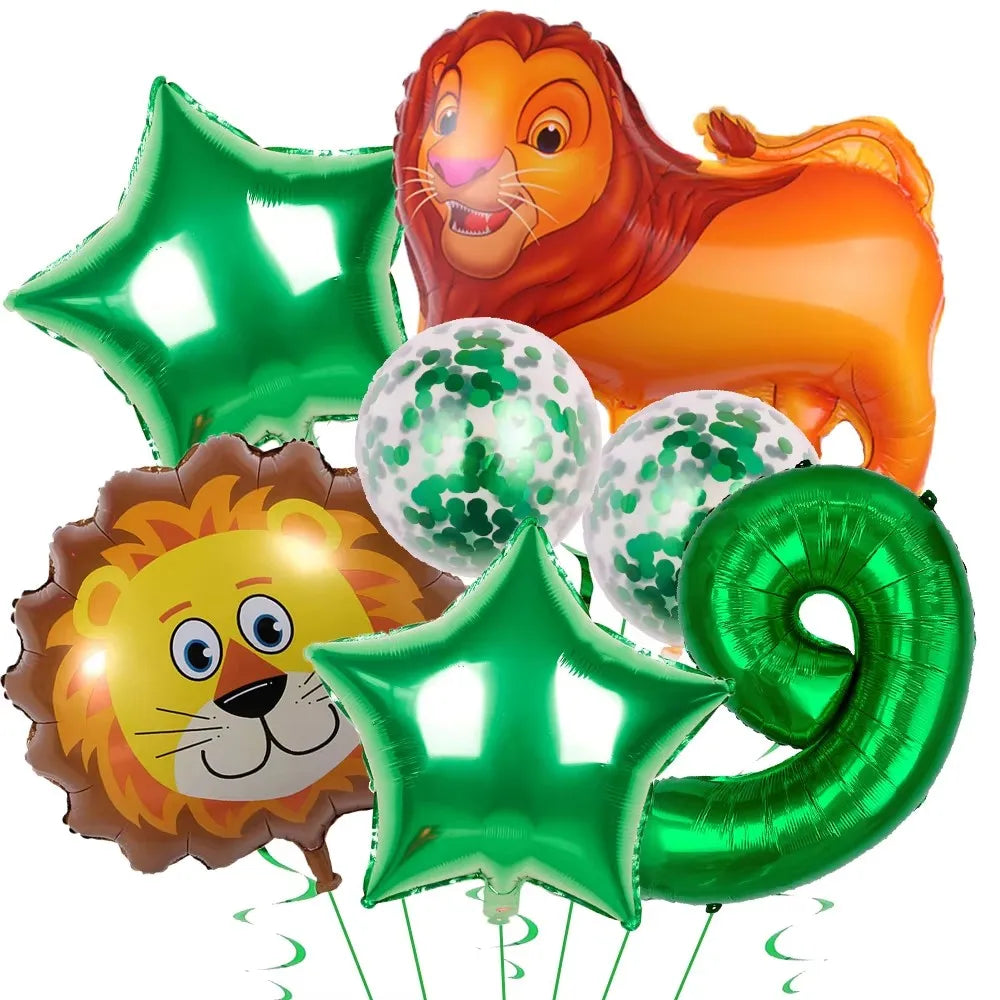 Lion King Simba Birthday Party Disposable Tableware and Decor Set