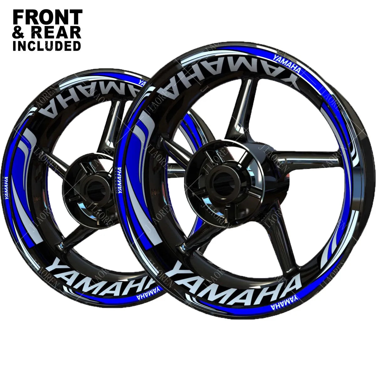 Yamaha Wheel Logo Sticker Rim Decal Vinyl Set Kit Pro