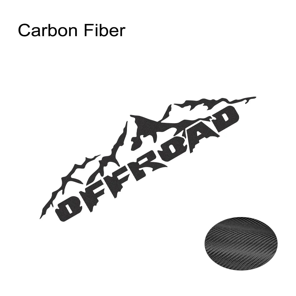 Car Off Road Sticker Vinyl Graphics Decal for Ford F150 Dodge Toyota Hilux Maxus Isuzu Dmax GWM Cannon Mitsubishi