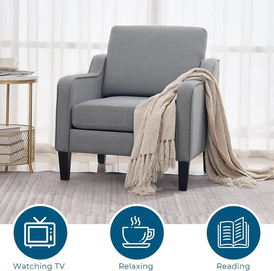 Mid Century Modern Accent Chair for Stylish Living Rooms