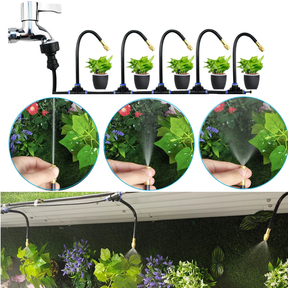 Choice DIY Garden Misting Kit For Outdoor Patio Irrigation