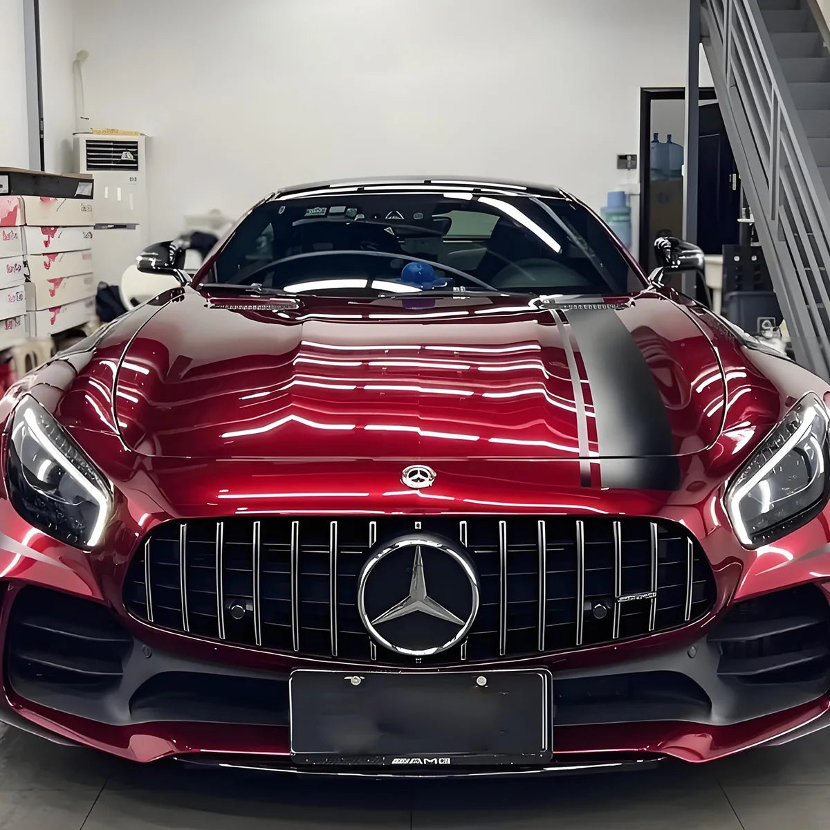 Liquid Metallic Dragon Blood Red Car Vinyl Wrap Film Scratch Resistant DIY Decor Stickers for Car and Motorcycle Wrap