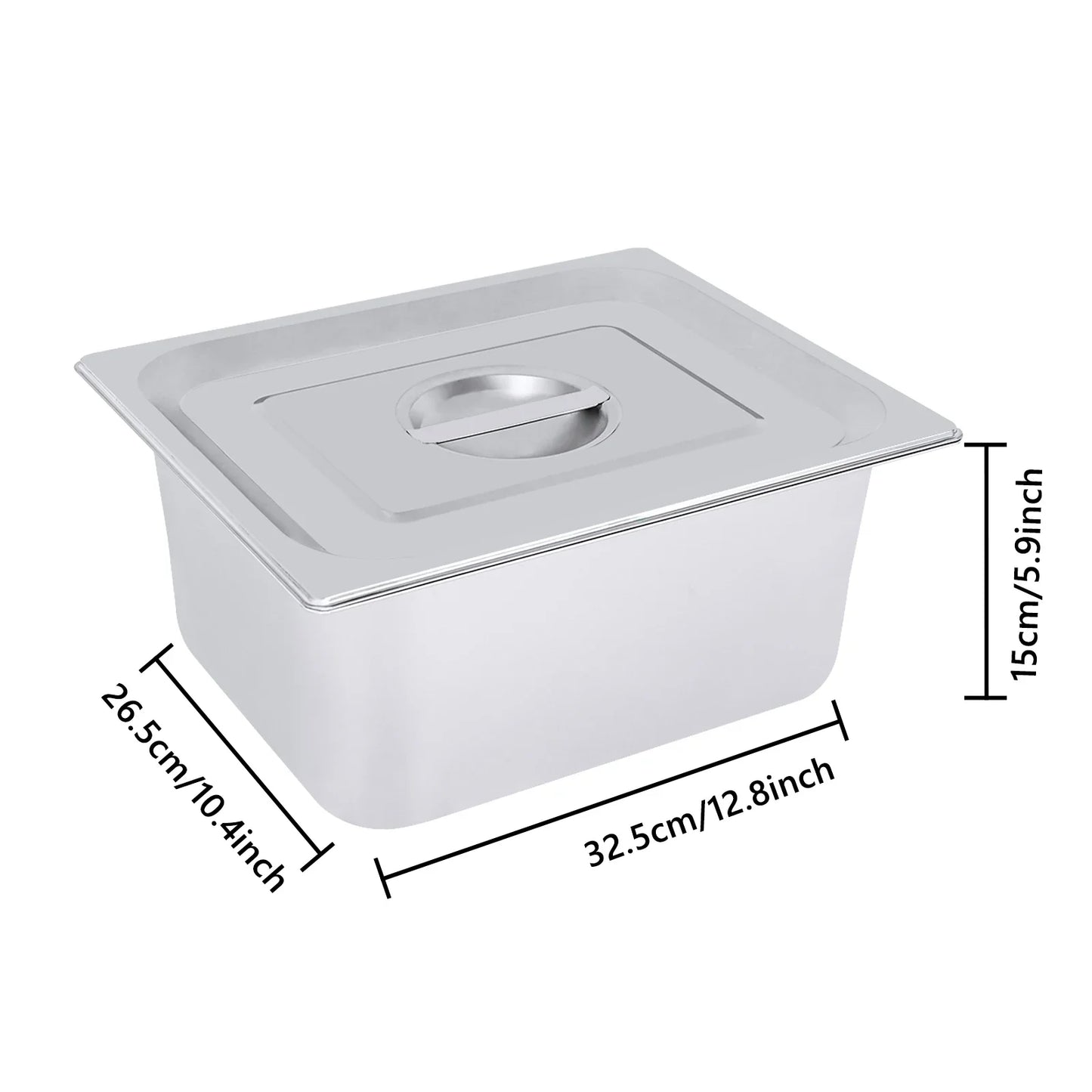 Stainless Steel Steam Table Pans Set for Catering Convenience