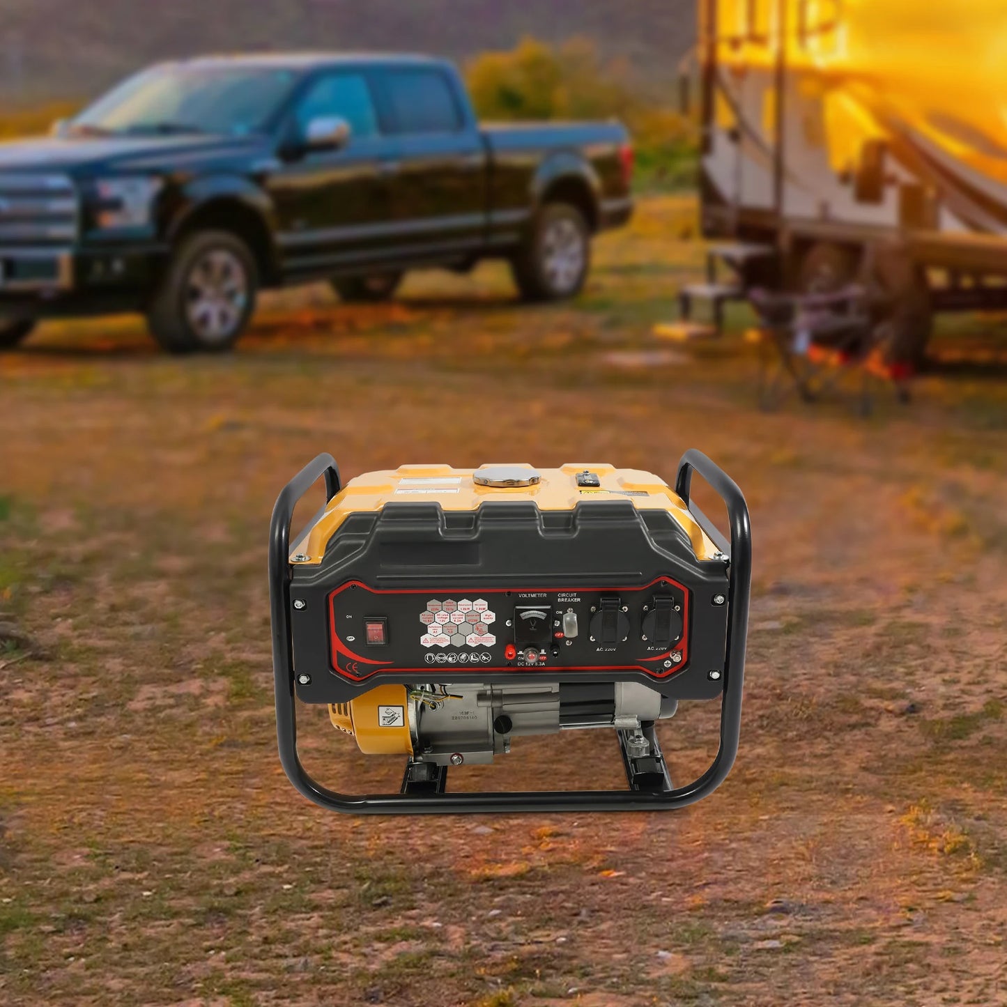 Portable 2000W Generator for Camping and Home Backup Use