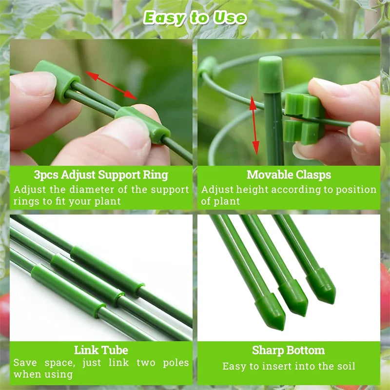 Choice Durable Climbing Vine Rack Plant Support Frame