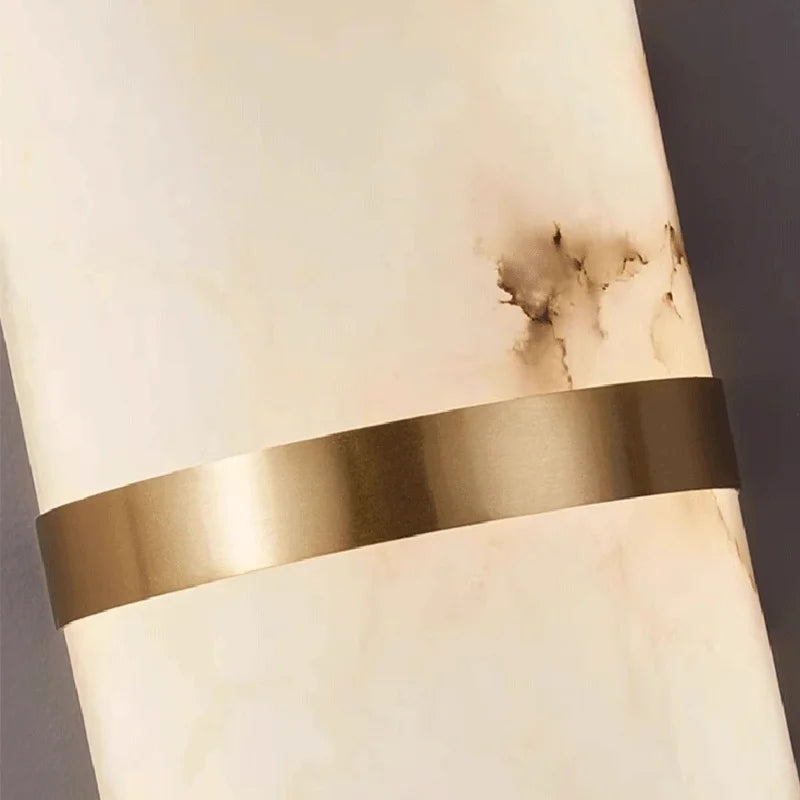 Ancister Oval Marble Wall Lamp Minimalist Modern Sconce